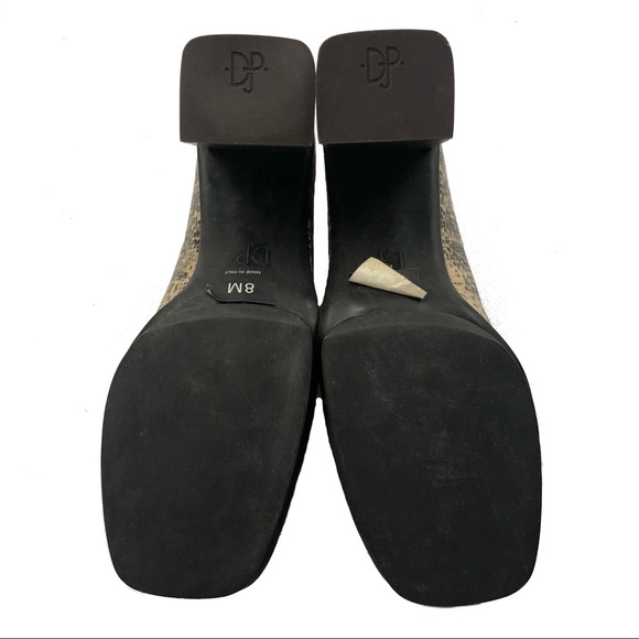 DONALD J PLINER Square Toe Chunky Heel Pumps - Picture 6 of 6